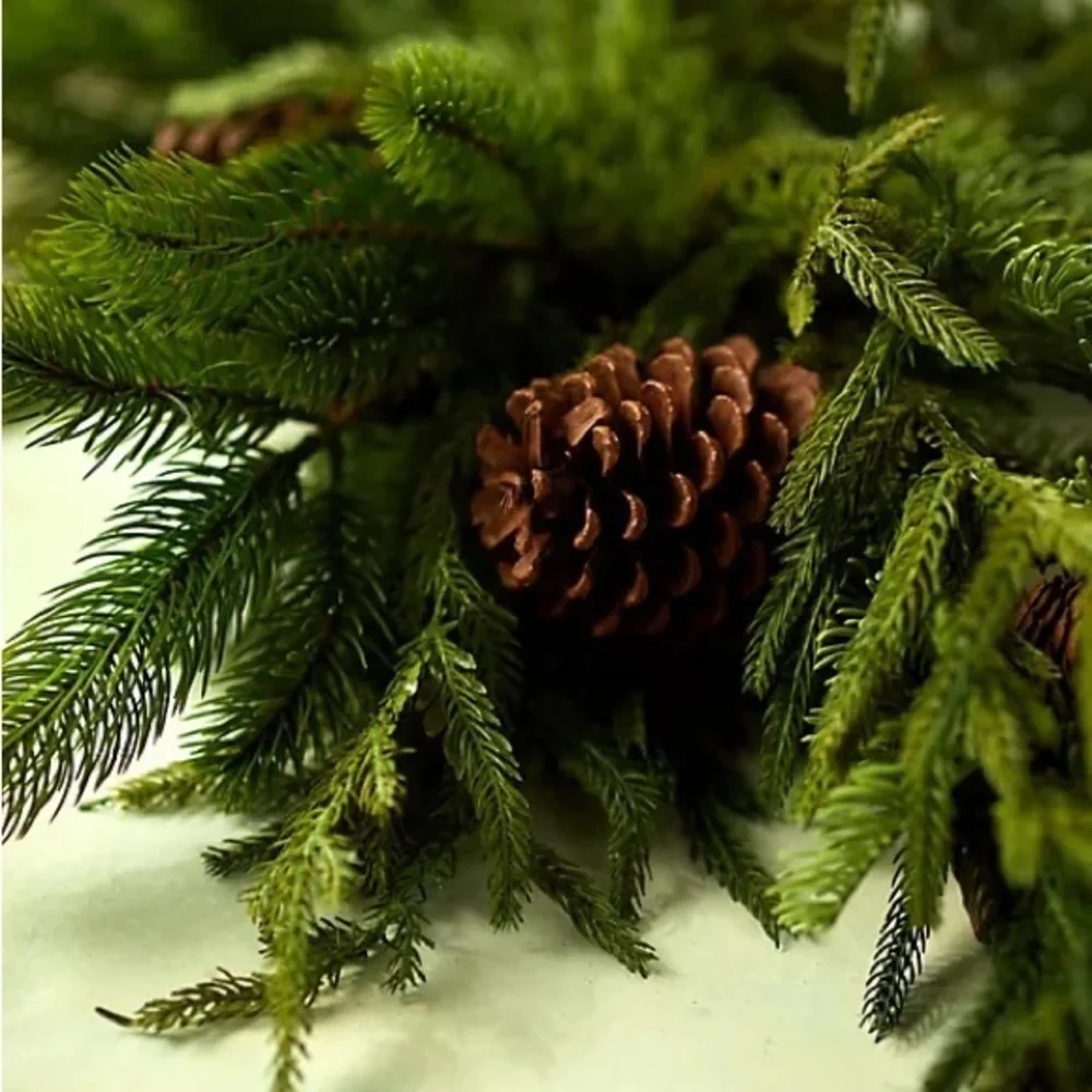 Anthropologie Terrain  Faux Evergreen Swag